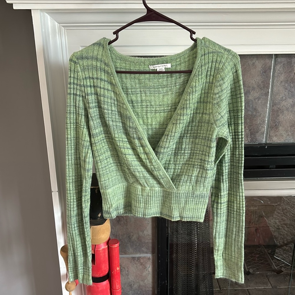 American Eagle Cropped Sweater